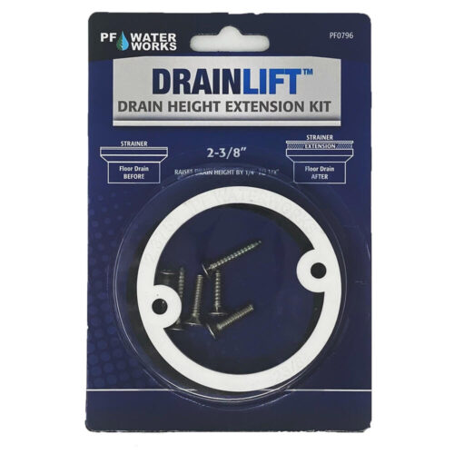 DRAINLIFT 2-3/8" Drain Height Extension Kit