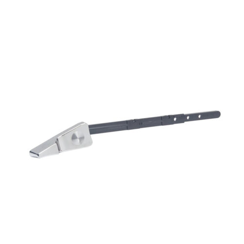 Front Mount Toilet Tank Lever with Plastic Arm