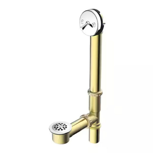 TRIP LEVER BATHTUB DRAIN - 20 GA BRASS