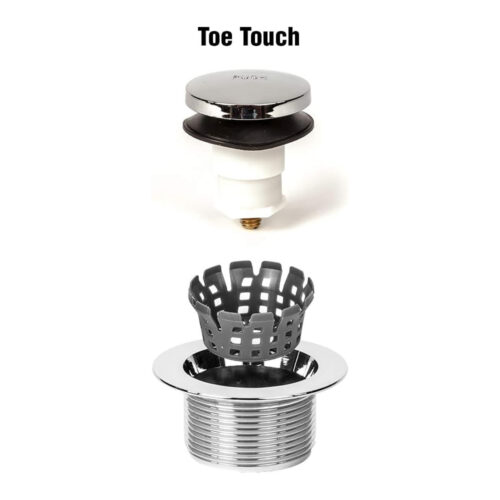 Toe Touch Bathtub Stopper